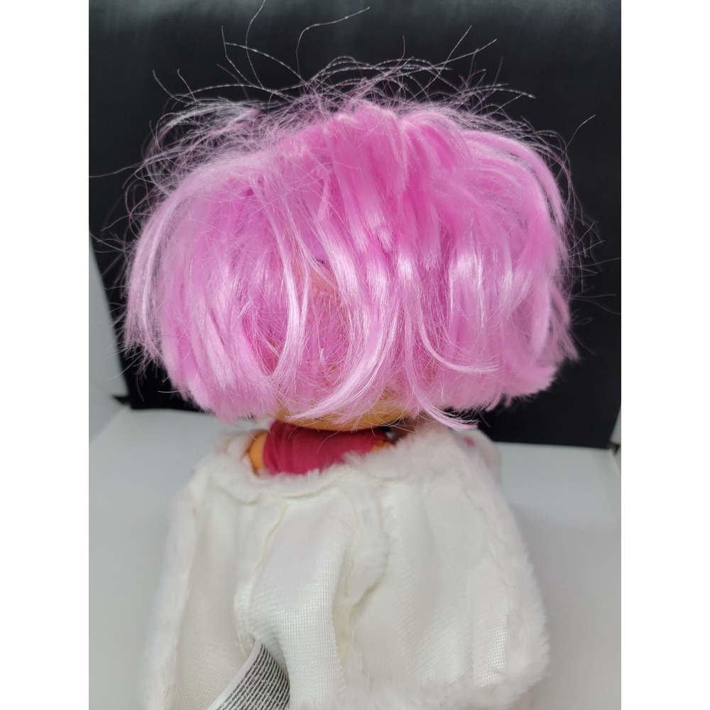 Cry Babies Dressy Coney Interactive Baby Doll Pink Hair Bunny Themed Hoodie - Picture 8 of 9